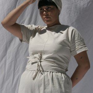 Aurorei Linen Yuna Multi-Way Shirt